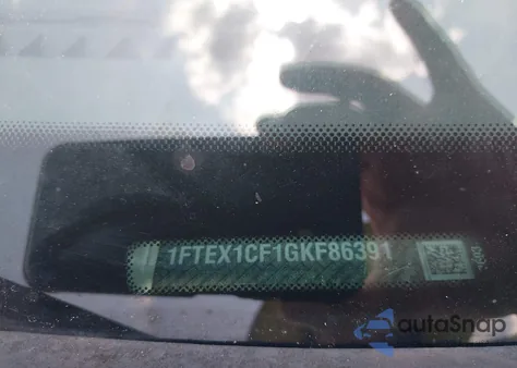 2016 Ford F-150 Xl z USA, uszkodzony, nr VIN 1FTEX1CF1GKF86391